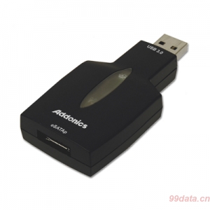 Addonics USB 3.0 to eSATAp  USB3.0 转Power eSATA 转接头 转接线