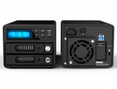 RAIDON 锐安GR3680-SB3 双盘位USB3.0与eSATA接口磁盘阵列