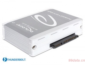 Delock 61971 Thunderbolt 雷电接口转 6Gbps SATA 转接头底座