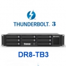 Stardom DR8-TB3 8盘位Thunderbolt 3雷电磁盘阵列柜 RAID5