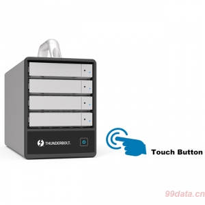Stardom ST4-TB3+ 4盘位Thunderbolt 3雷电3磁盘阵列