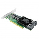 LRNV9349-8I PCIe x16 转内置8口SFF-8643 NVMe