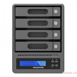 RAIDON 锐铵GR5640-B31A USB3.2 GEN1 Type C接口 4盘位阵列箱
